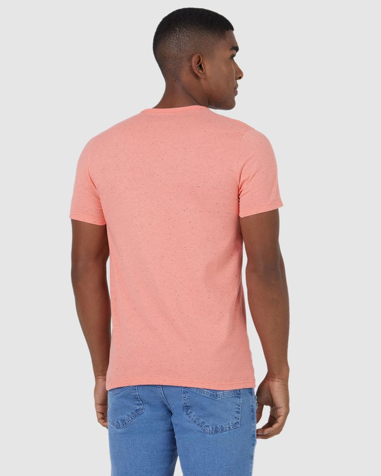 Camiseta Básica Masculina Slim Em Malha Botonê