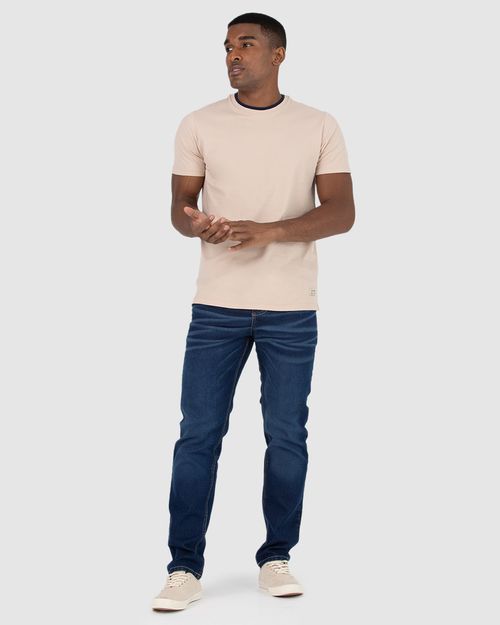 Calça Slim Masculina 1 Copo D'Água Em Flex Jeans