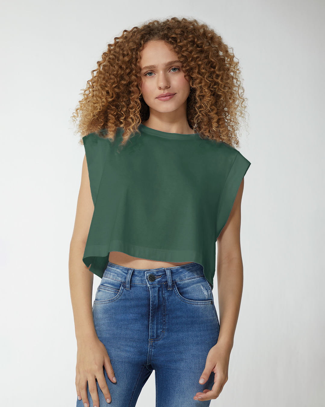 Cropped Muscle Tee | Forever 21