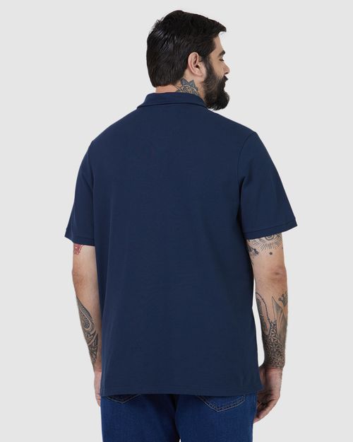 Camisa Polo Masculina Plus Size Tropic Shores Em Piquet Premium