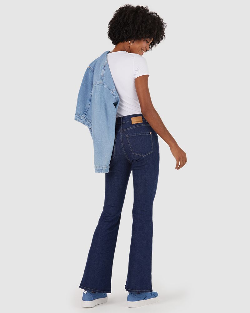 Calça jeans malwee feminina hot sale flare