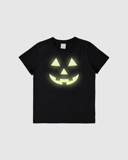 Camiseta Infantil Unissex Halloween Com Bolsa Temática Malwee Kids