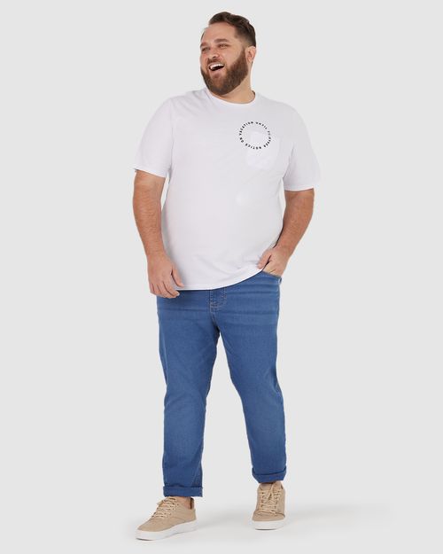 Camiseta Masculina Plus Size On Vacation Until Further Notice Em Algodão