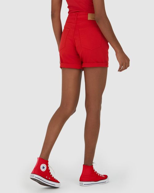 Bermuda Feminina Comfort Em Sarja Com Elastano