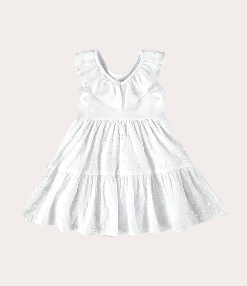 Vestido Infantil Em Cotton Light Malwee Kids