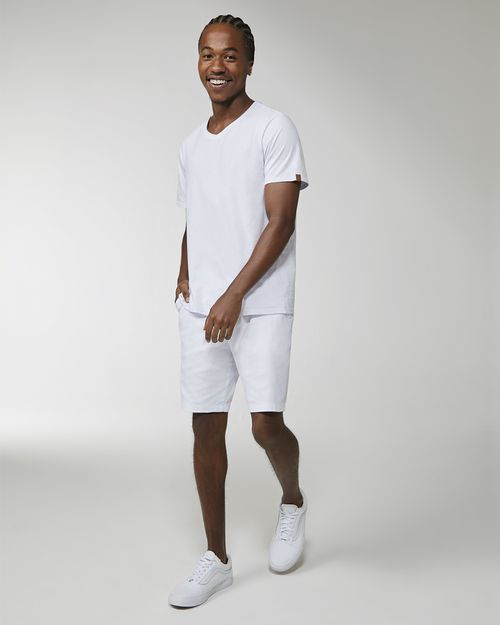 Shorts Jogger Masculino Em Sarja Com Elastano - ENFIM