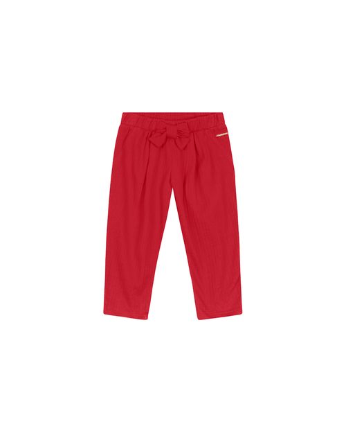 Calça Menina Malha Texturizada - Carinhoso