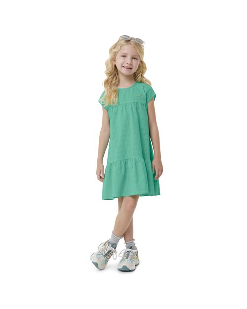 Vestido Menina Em Laise - Carinhoso