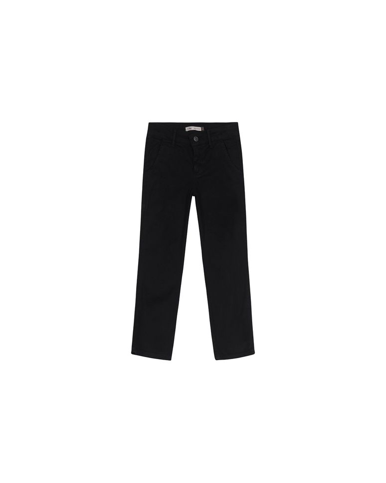 Calça Menino Chino Em Sarja Com Elastano Carinhoso