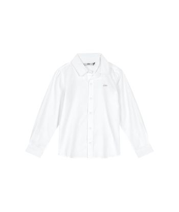 Camisa Menino Manga Longa Em Tecido Texturizado Carinhoso