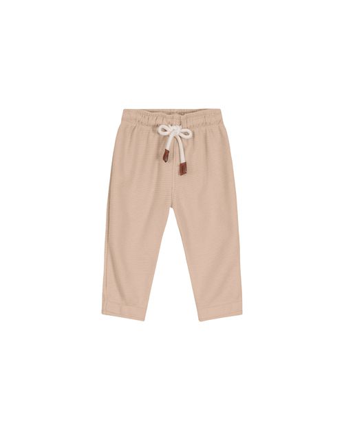 Calça Menino Em Malha Texturizada - Carinhoso