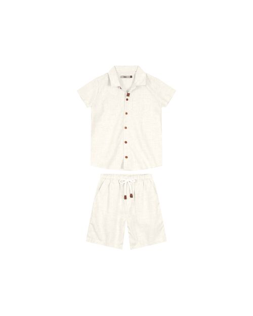 Conjunto Menino Em Viscolinho - Carinhoso