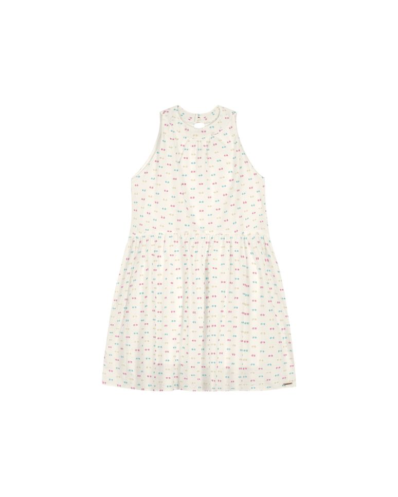 Vestido Menina Evase Em Algodão - Carinhoso