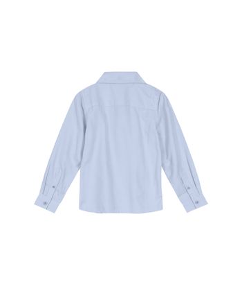 Camisa Menino Tradicional Em Poliester Com Algodão - Carinhoso
