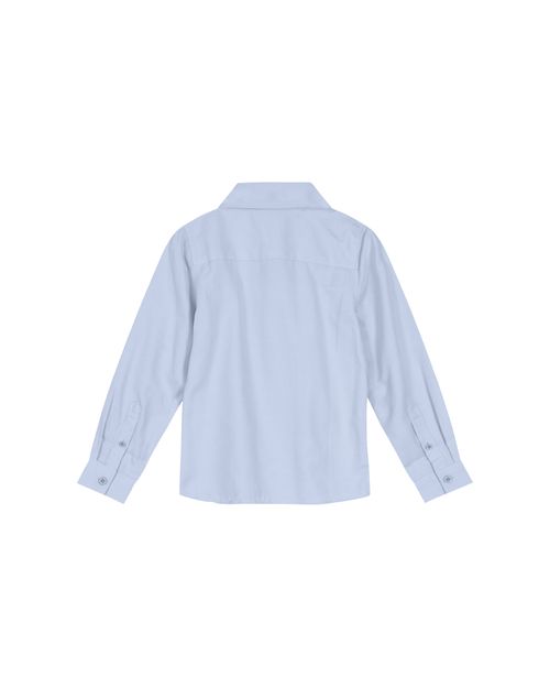 Camisa Menino Tradicional Em Poliester Com Algodão - Carinhoso