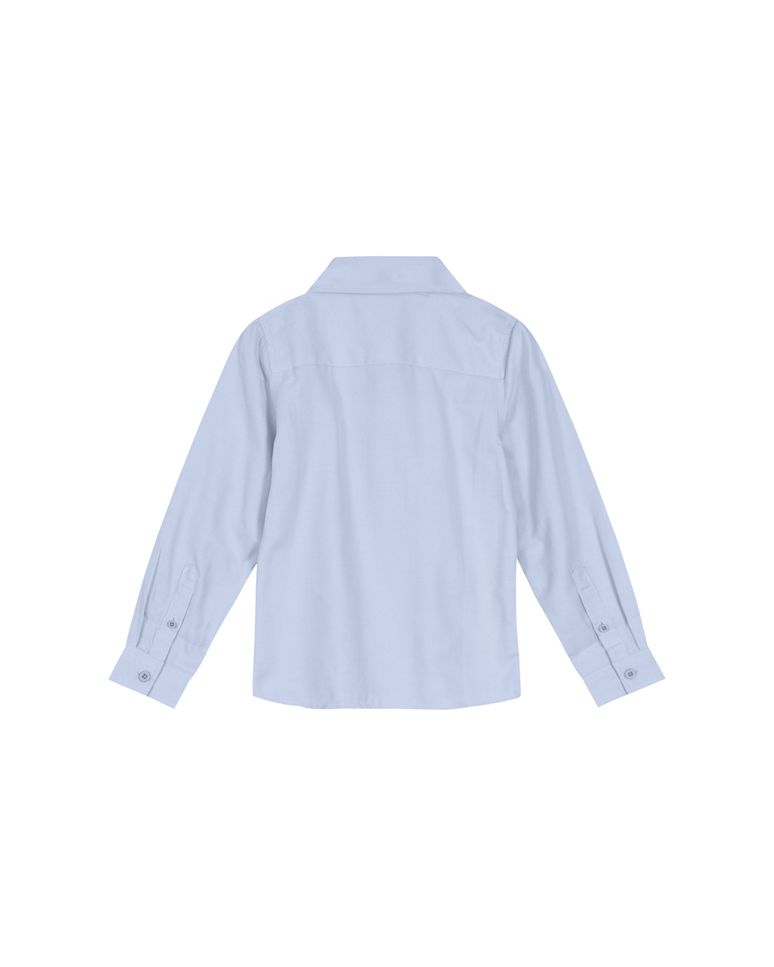 Camisa Menino Tradicional Em Poliester Com Algodão - Carinhoso