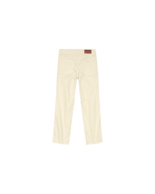 Calça Menino Chino Em Sarja Com Elastano Carinhoso