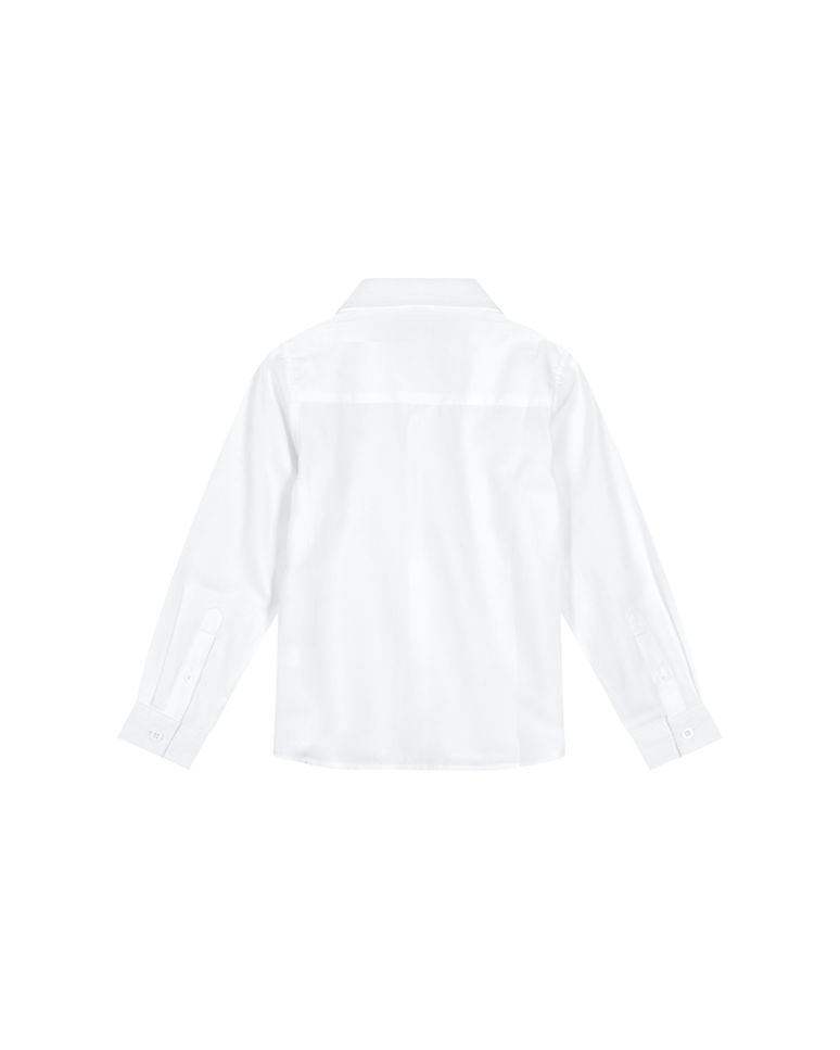 Camisa Menino Manga Longa Em Tecido Texturizado Carinhoso