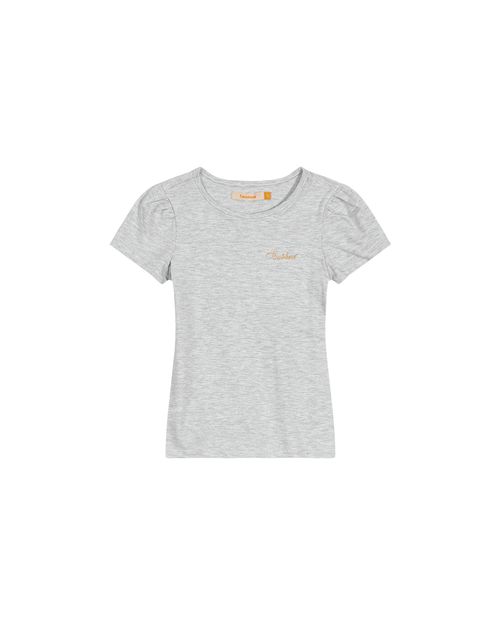 Blusa Menina Bordado Lurex Em Algodão Carinhoso