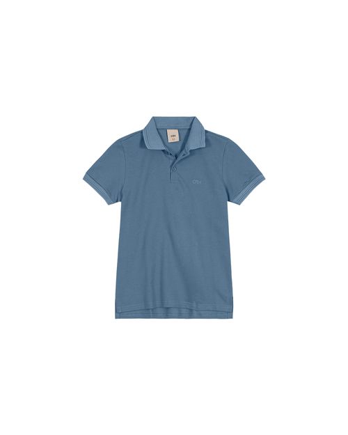 Camisa Polo Menino Gola Esporte Em Piquê Premium Carinhoso