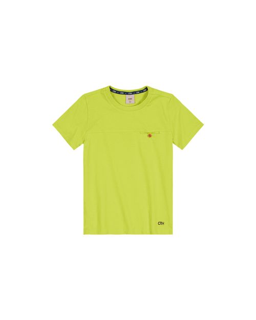 Camiseta Menino Botão No Peitoral Em Algodão Carinhoso