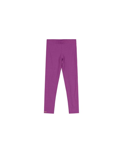 Calça Legging Menina Em Algodão Carinhoso