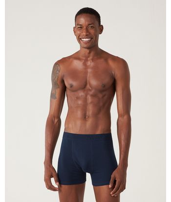 Kit Cuecas Masculinas Boxer Em Algodão E Elastano