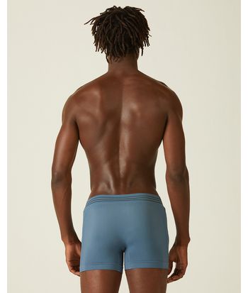 Cueca Masculina Long Boxer Sem Costura Em Poliamida