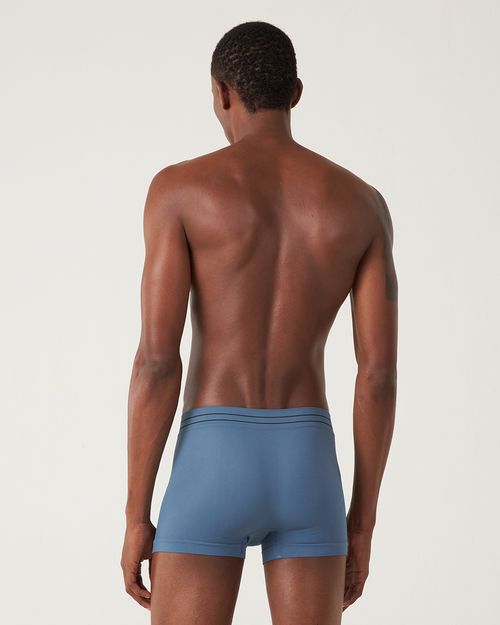 Cueca Masculina Boxer Sem Costura Em Poliamida