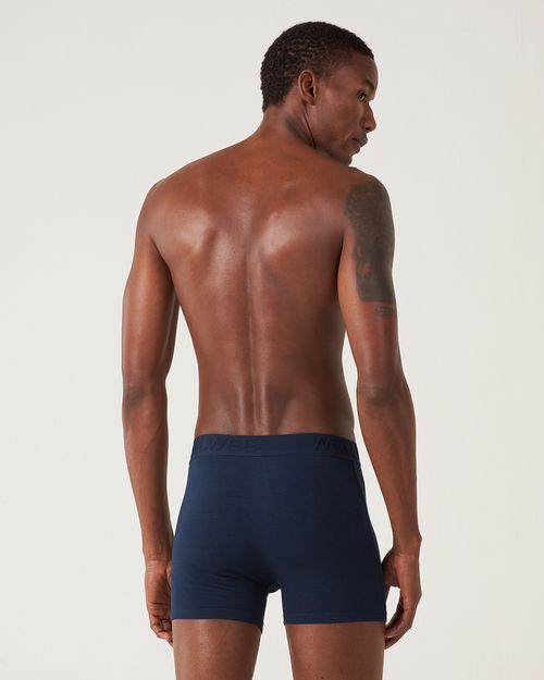 Kit Cuecas Masculinas Boxer Em Algodão E Elastano