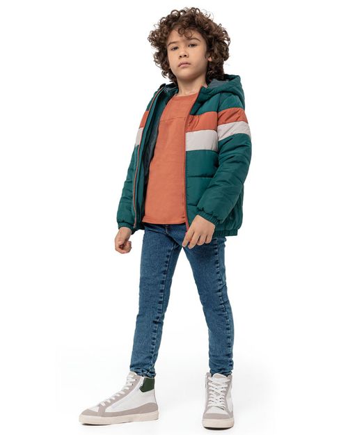 Calça Menino Skinny Em Jeans Elastano Carinhoso