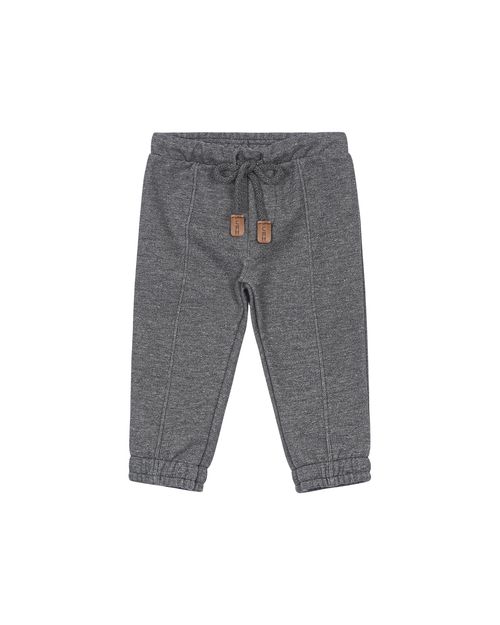 Calça Menino Com Recorte Em Moletom Flanelado Carinhoso