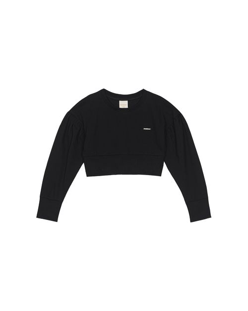 Blusa Cropped Menina Cava Deslocada Em Algodão Carinhoso