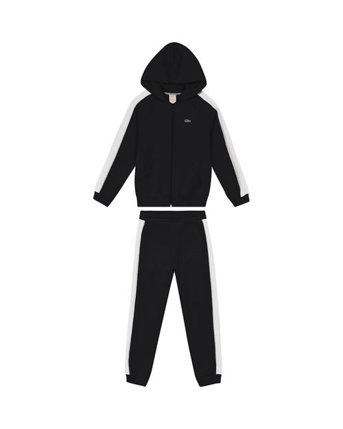 Conjunto Unissex Com Recorte Em Moletom Carinhoso