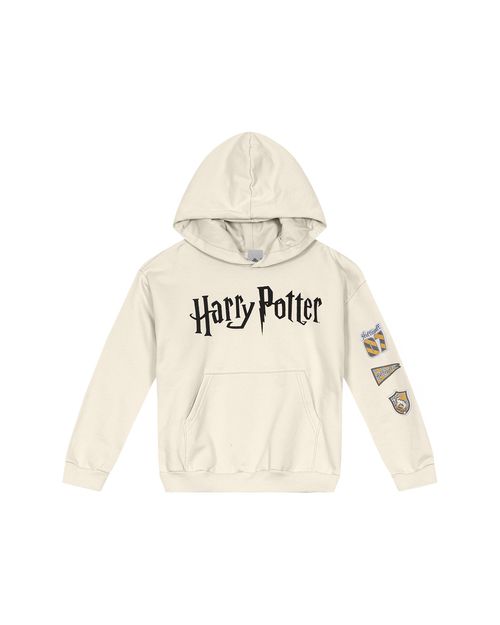 Blusão Unissex Com Capuz Harry Potter® Em Moletom Flanelado Carinhoso
