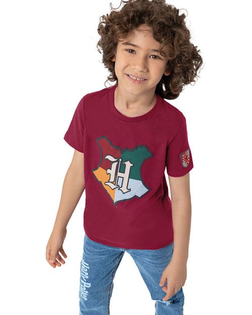 Camiseta Unissex Harry Potter® Em Algodão Carinhoso