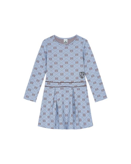 Vestido Menina Com Pregas Harry Potter® Em Jacquard Carinhoso