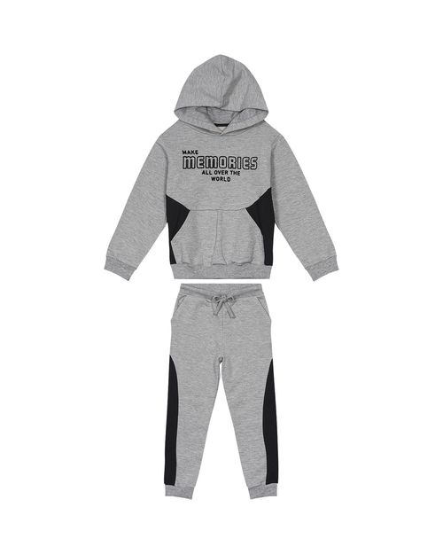 Conjunto Menino Make Memories Em Moletom Flanelado Carinhoso