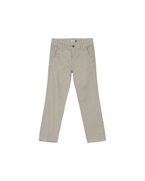 Calça Menino Chino Em Sarja Com Elastano Carinhoso