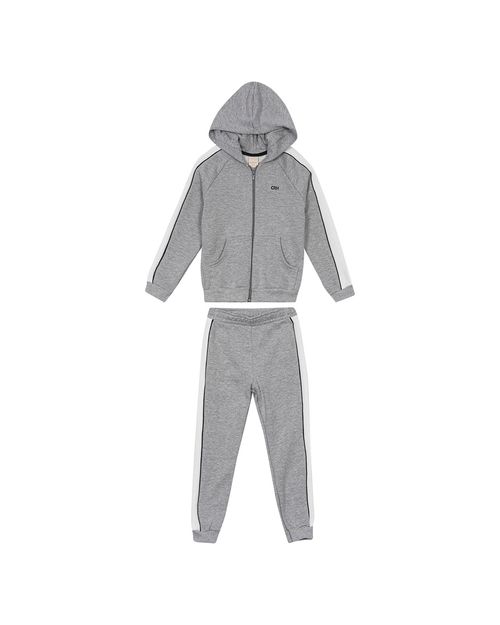 Conjunto Unissex Com Recorte Em Moletom Carinhoso