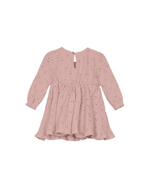 Vestido Menina Manga Longa Em Laise Carinhoso