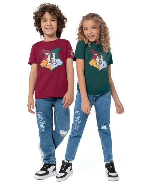 Camiseta Unissex Harry Potter® Em Algodão Carinhoso