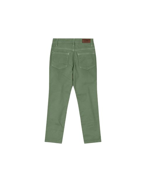 Calça Menino Slim Em Sarja Com Elastano Carinhoso