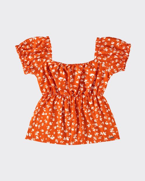 Blusa Feminina Decote Costas Transpassado Em Viscose - ENFIM