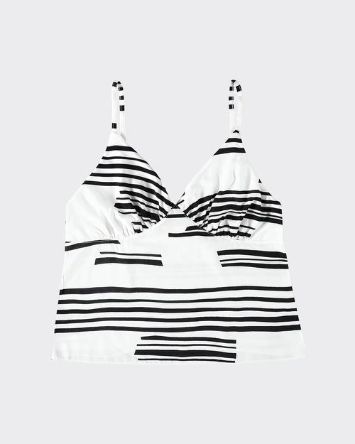 Blusa Feminina Evasê Estampada Em Viscose - ENFIM