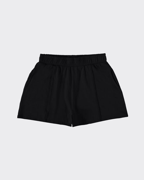 Shorts Feminino Bolso Lateral Em Moletinho De Viscose - ENFIM
