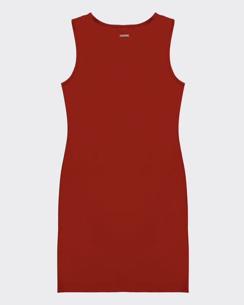 Vestido Justo Feminino Decote Vazado Em Moletinho De Viscose - ENFIM