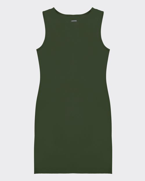 Vestido Justo Feminino Decote Vazado Em Moletinho De Viscose - ENFIM