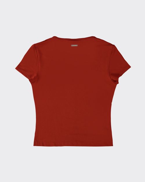 Blusa Feminina Decote Vazado Em Moletinho De Viscose - ENFIM