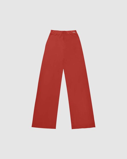 Calça Wide Leg Feminina Em Moletinho De Viscose - ENFIM